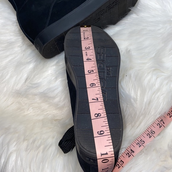 J SLIDES - WOMEN'S WHITNEY BOOTS - BLACK SUEDE SIZE 7.5M - Picture 17 of 17